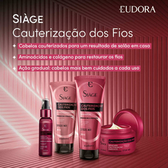 Sérum Capilar Eudora Siàge Hot Therapy Cauterização dos Fios, 60ml - comprar online