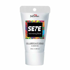 Gel Lubrificante Íntimo Sete Sensações, 25g