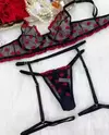 Conjunto sem Bojo Love com Cinta Liga