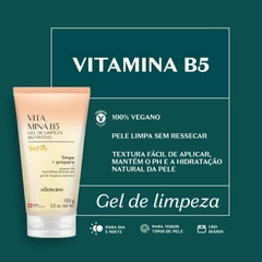 Gel de Limpeza Facial Nutritivo Vitamina B5 Botik O Boticário, 150g na internet