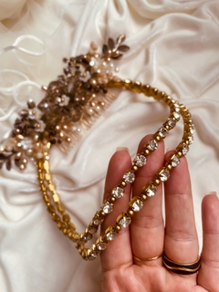 Grinalda Rústic - Acessórios de Luxo para Noivas | Grinaldas, Tiaras e Mais - Tortolys