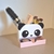 Porta maquiagem duplo gaveta panda