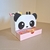 Porta maquiagem duplo gaveta panda - comprar online