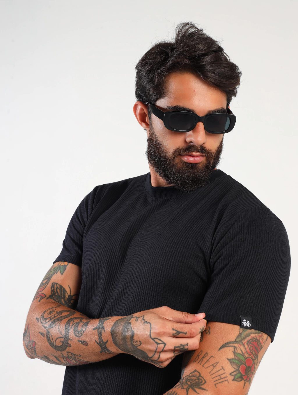 Camisa malha Texturizada