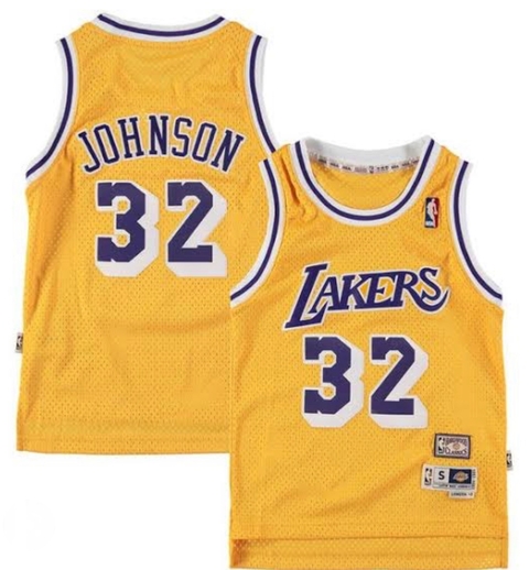 Regata NBA Retrô L.A. Lakers #32 - Magic Johnson