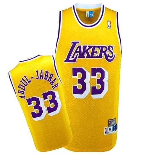 Regata NBA Retrô L.A. Lakers #33 - Kareem Abdul-Jabbar