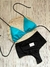 BIKINI TIRO ALTO CON LA PARTE DE ABAJO EN NEGRO - Dulce Detalle Lencería