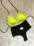 BIKINI TIRO ALTO CON LA PARTE DE ABAJO EN NEGRO