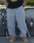 Calça Moletom Baggy Cinza StreetWear Unissex na internet