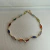 PULSEIRA PEDRA RETANGULAR COLORIDA BANHADO A OURO 18K - della fiori semi joias
