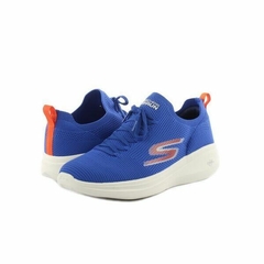 Tênis Skechers Go Run Fast Monogram Masculino - Azul na internet