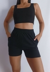Short algodón negro - comprar online