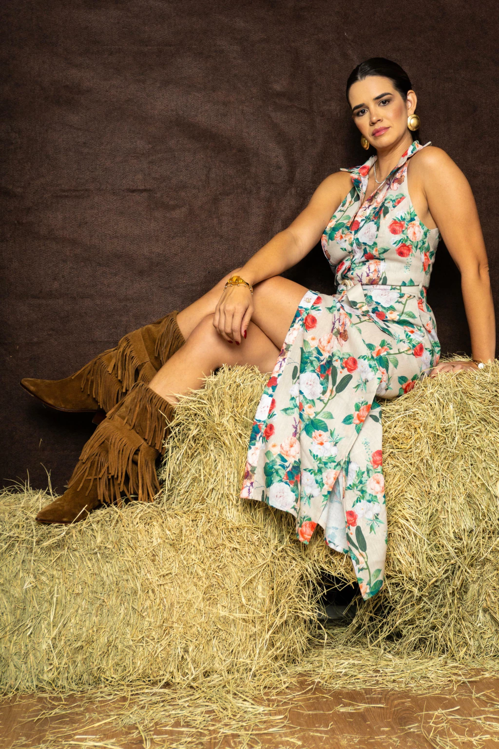 Vestido gola