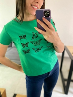 Remera Anto Maripositas - Reina Mora