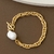 Pulseira Maxi Pérola Fecho Boia - comprar online
