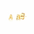 Brinco Mini Letter - loja online