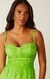 Vestido longo Green star