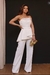 Top com plumas crepe - comprar online