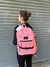 Mochila Everlast rosa de lona - comprar online