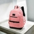 Mochila Everlast rosa de lona - Estilolan