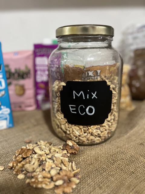 Mix eco frutos secos con maní, sin pasas de uva x 250gr - comprar online