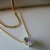 Colar Duplo Banhado a Ouro 18k