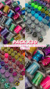30 glitters 20gr