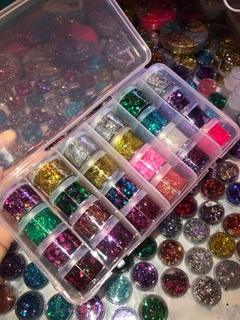 Box de 24 glitters - tienda online