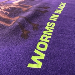 (XL) 90s Men In Black - Worms In Black - Vintage shirt na internet