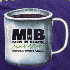 (XL) 90s Men In Black - Worms In Black - Vintage shirt na internet