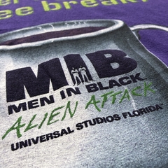 Imagem do (XL) 90s Men In Black - Worms In Black - Vintage shirt