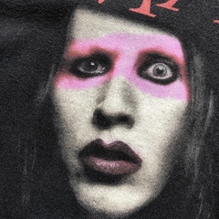 2007 Marilyn Manson Hanes tee - loja online