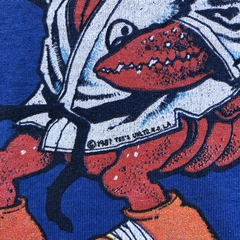 (XL)1987 Baton Rouge Cajun Karate Vintage Tee - Lava Vintage