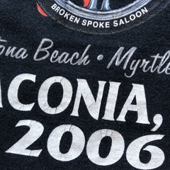 (XL) Y2K Broken Spoke Saloon Vintage Biker Longsleeve Tee - loja online