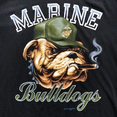 (XL)1989 Marine Bulldogs Vintage Tee