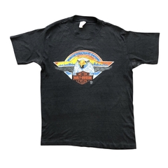 (S)1982 Harley Davidson - Eagle - Schaeffer’s - Holoubek Vintage Tee na internet