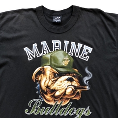 (XL)1989 Marine Bulldogs Vintage Tee