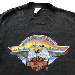 (S)1982 Harley Davidson - Eagle - Schaeffer’s - Holoubek Vintage Tee