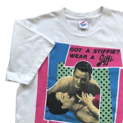 (M)90s Jiffy Condoms - Just Poking Fun! Vintage Tee - loja online