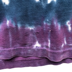 (XXL) 2000 Liquid Blue Mushrooms Tie Dye Vintage Tee na internet