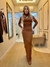 Vestido canelado longo - comprar online