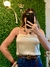 BLUSA ACETINADA DISPLICENT - Marina Mendes