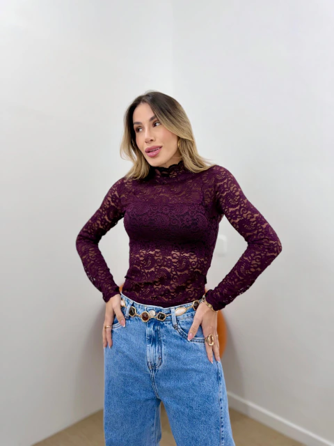 BLUSA RENDA