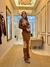 Vestido canelado longo na internet