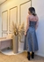SAIA COURO DISPLICENT CINZA - comprar online