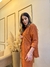 Camisa em linho terracota Displicent