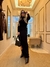 Vestido canelado longo na internet