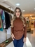 Blusa canelada manga longa - Marina Mendes