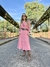 VESTIDO BOHO ROSA ENVELHECIDO - comprar online