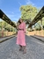 VESTIDO BOHO ROSA ENVELHECIDO